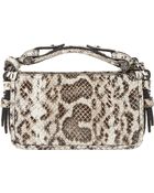 Givenchy Snakeskin Obsedia Clutch - Lyst