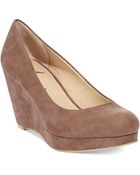 American Rag Kenna Platform Wedge Pumps - Lyst