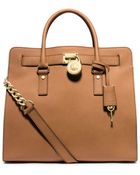 Michael Kors Hamilton Large Saffiano Leather Tote - Lyst