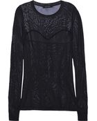 Isabel Marant Clay Fine-Knit Top - Lyst