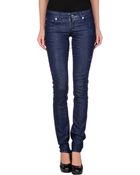 John Galliano Denim Pants - Lyst