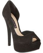 Steven By Steve Madden Amplifyd Peep-Toe Pumps - Lyst