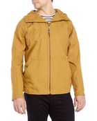 Timberland Hooded Canvas Jacket - Lyst