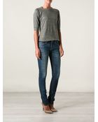 Marc By Marc Jacobs Round Neck Top - Lyst