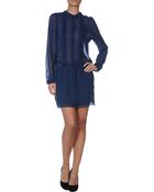 M. Grifoni Denim Short Dress - Lyst