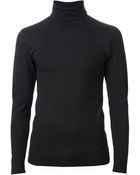 Christopher Kane 3d Snakeskin Embossed Rollneck Sweater - Lyst