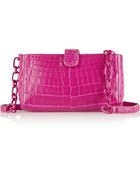 Nancy Gonzalez Crocodile Shoulder Bag - Lyst