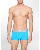 Calvin Klein Steel Micro Low-Rise Trunk - Lyst