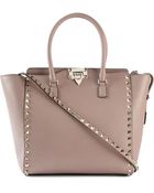 Valentino Trapeze Tote - Lyst