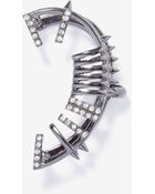 Nasty Gal Hayden Crystal Ear Cuff - Lyst