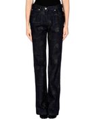Giorgio Armani Denim Trousers - Lyst