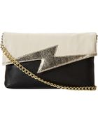 Betsey Johnson Bright Lights Clutch - Lyst