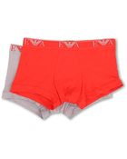 Emporio Armani Stretch Cotton Multipack Boxer Brief - Lyst