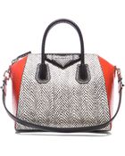 Givenchy Small Colorblock Elaphe Antigona - Lyst