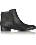 Pour La Victoire Keon Studded Leather Ankle Boots - Lyst