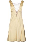 Celine Short Dress - Lyst