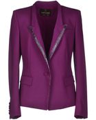 Roberto Cavalli Blazer - Lyst