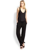 Splendid Jersey Racerback Jumpsuit - Lyst