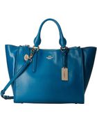 Coach Smooth Leather Crosby Carryall - Lyst