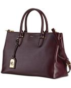 Lauren by Ralph Lauren Newbury Double Zip Satchel - Lyst