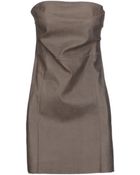 DROMe Short Dress - Lyst