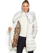 Laundry By Shelli Segal Belted Down Puffer Coat - Lyst