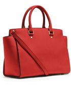 MICHAEL Michael Kors Large Selma Top-Zip Satchel - Lyst