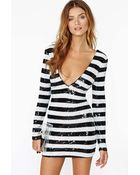 Nasty Gal Scandal Sequin Dress - Lyst