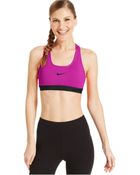 Nike Pro Padded Sports Bra - Lyst