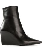 Balenciaga Wedge Ankle Boots - Lyst