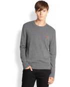 Burberry Brit Hennings Cashmere Crewneck Sweater - Lyst