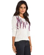 One Teaspoon Santeria Knit Jumper in Cream - Lyst