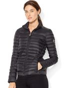 Lauren by Ralph Lauren Quilted Down Puffer Jacket - Lyst