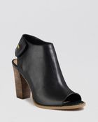 Cole Haan Open Toe Booties - Wrey High Heel - Lyst