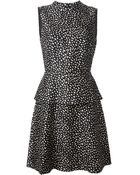 Tory Burch Dotted Print Dress - Lyst