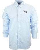Cutter & Buck Men'S Tennessee Titans Tattersall Dress Shirt - Lyst