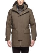 Ermenegildo Zegna 3 Layer Parka Jacket - Lyst