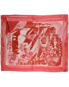 John Richmond Square Scarf - Lyst