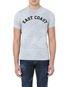 DSquared2 East Coast Cotton T-shirt - Lyst