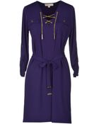 MICHAEL Michael Kors Short Dress - Lyst