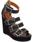 Lucky Brand Womens Rayah Platform Wedge Sandals - Lyst
