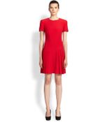 Alexander McQueen Pleated Dress - Lyst