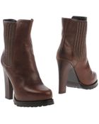 Brunello Cucinelli Ankle Boots - Lyst