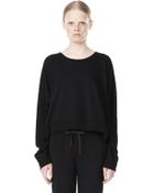 Alexander Wang Lightweight French Terry Sweatshirt - Lyst