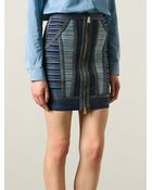 Hervé Léger Bodycon Skirt - Lyst