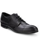 Calvin Klein Captoe Leather Oxfords - Lyst