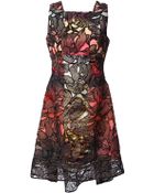 Peter Pilotto 'Eclipse' Lace Overlay Dress - Lyst