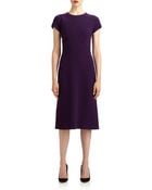 Bottega Veneta Wool Capsleeve Dress - Lyst