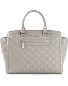 MICHAEL Michael Kors Selma Quilted Tote - Lyst