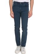 Levi's Blue Grey Skinny Fit 510 Jeans - Lyst